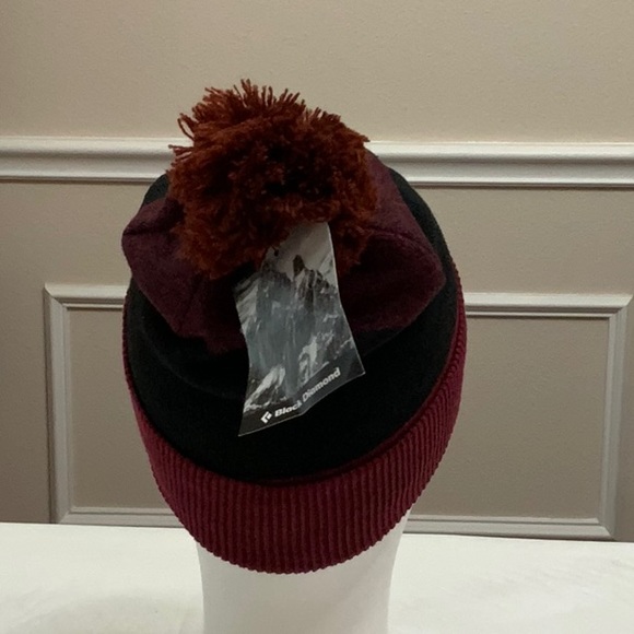 Black Diamond POM BEANIE - Bordeaux/blk - Picture 3 of 12